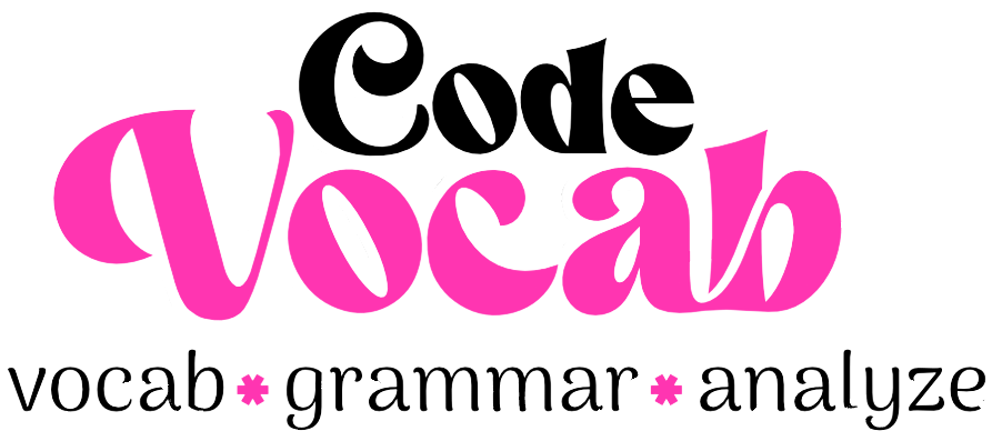 CodeVocab Logo
